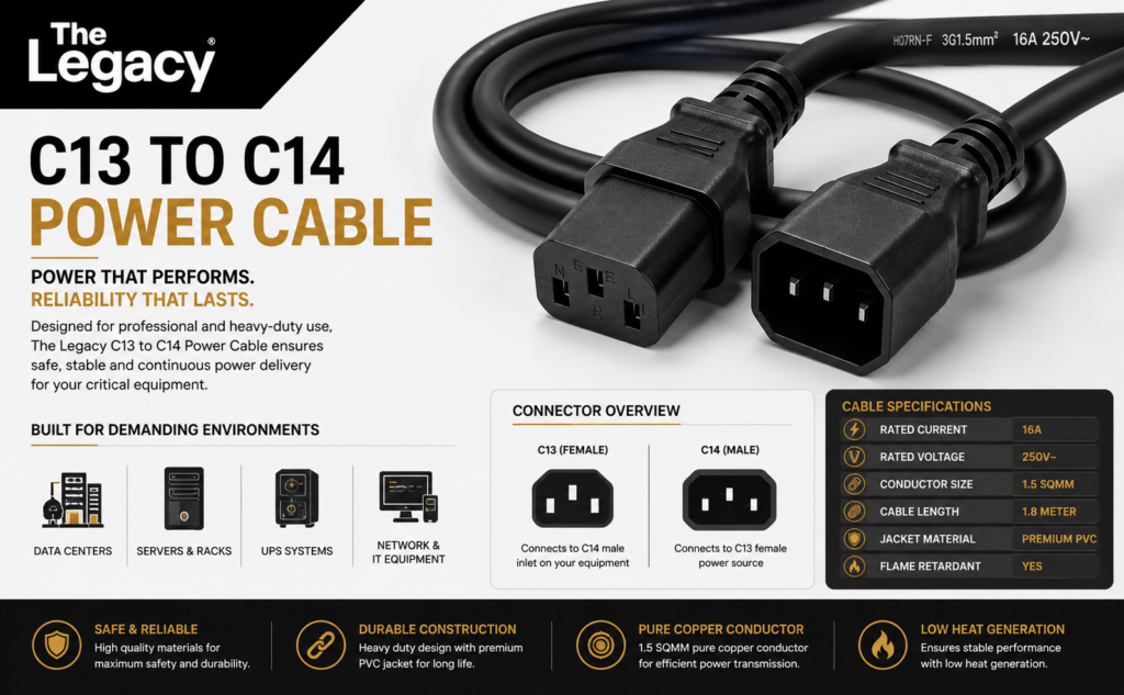 c13 to c14 16a cable