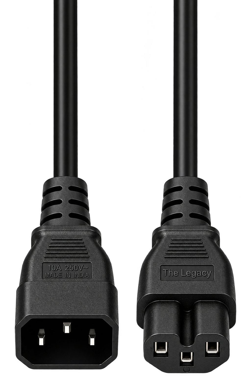 C14 to C15 The Legacy IEC C14 to C15 power extension cable